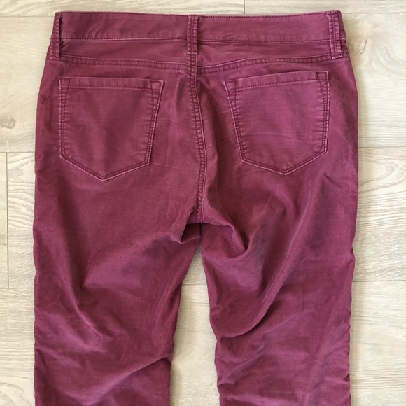 Ann Taylor LOFT Modern Straight Cords Pink Pants - Picture 12 of 16